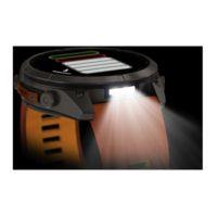 Спортивний годинник Garmin Fenix 9 Pro Amoled 51мм Titanium із помаранчевим силіконовим ремінцем 010-04337-01