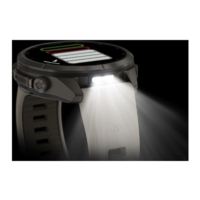 Спортивний годинник Garmin Fenix 9 Pro Amoled 43 мм Titanium Fog Grey Dark Sandstone із сірим силіконовим ремінцем 010-04335-86
