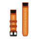 Ремінець Garmin fenix 8 QuickFit 22 мм Autumn Orange/Spark силіконовий 010-14507-03